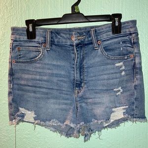 American eagle curvy hi rise shortie